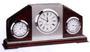 Premium Executive Wood Desk Clock