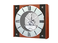 Beechwood Skeleton Clock