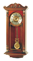 Chiming Pendulum Basswood Wall Clock